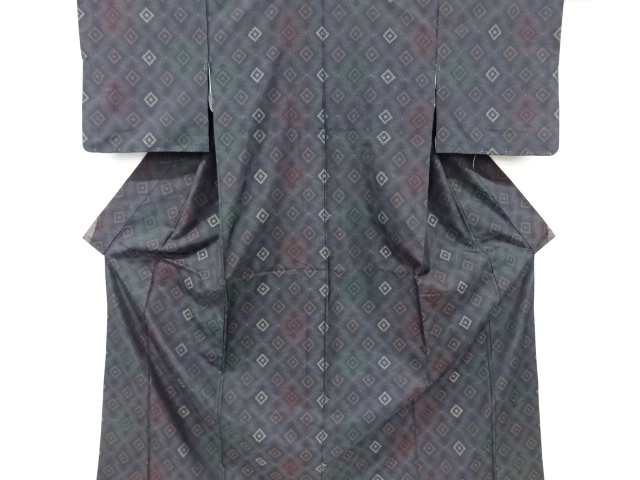 JAPANESE KIMONO / DORO OSHIMA TSUMUGI